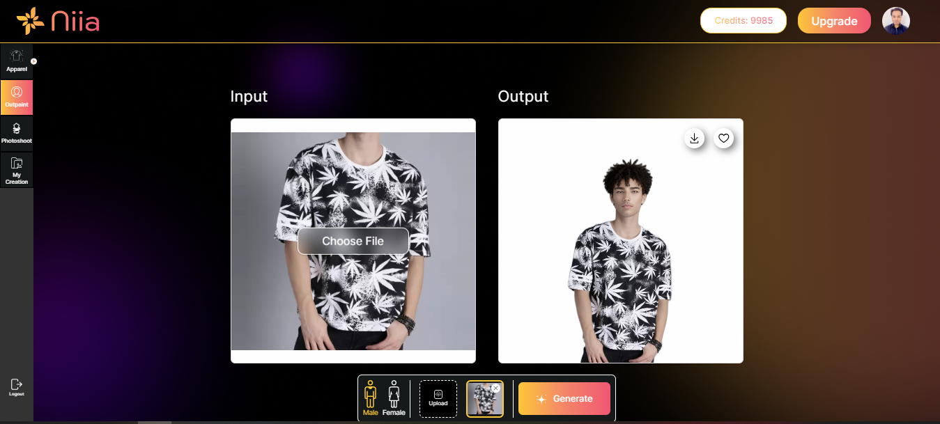 modeloutpaint
